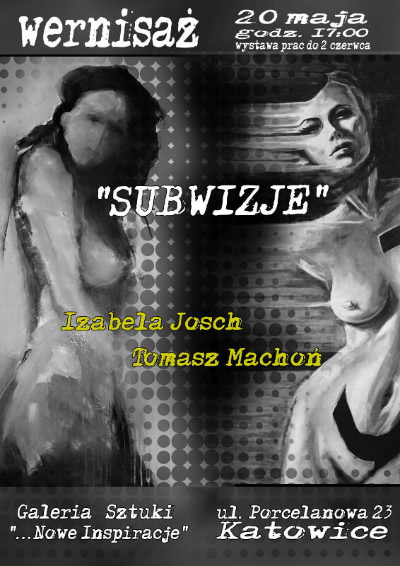 plakat wystawy Josch - Machoń